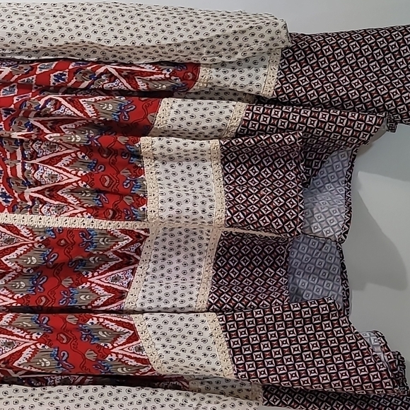 Freeway Women's Boho Top Size Medium - Picture 6 of 12